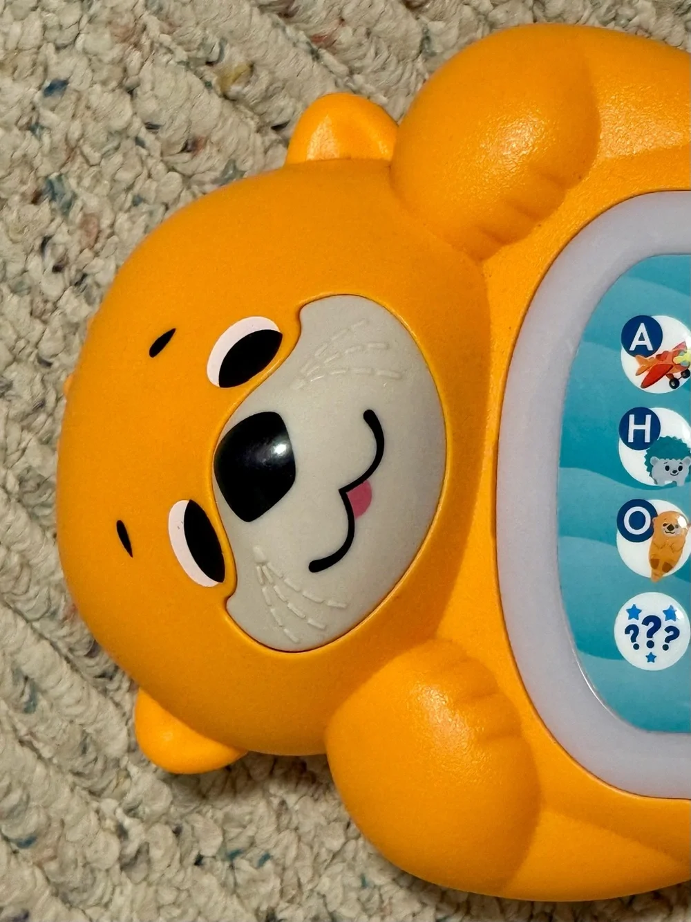 Fisher-Price Linkimals A-Z Otter Interactive Educational Toy with Music-tested